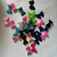 Clearance #36- Sequined Bows x28