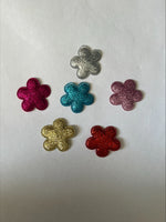 Clearance #58- Glitter Flowers x102
