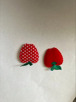 Clearance #49- Felt Spotted Apples x 32
