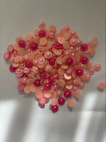 Clearance #74- Pink Pearl Embellishments x 192
