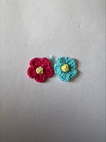 Clearance #63- Knitted Flowers x22
