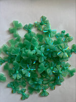 Clearance #47- Iridescent Green Bow Resins x99
