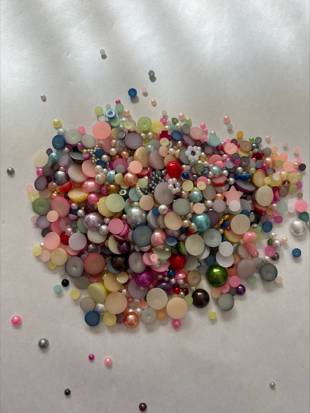 Clearance #79- Pearl Embellishments x 500+