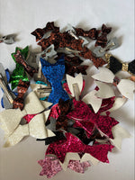 Clearance #46- Chunky Glitter Bows x 48
