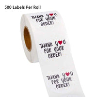 Thank you for your Order Stickers (500) #3
