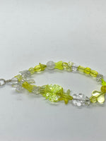 Phone Chain Yellow Crystal #1
