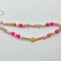 Phone Chain Pink & Pearls #8
