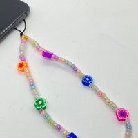 Phone Chain Flowers & Pearls #10