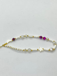 Phone Chain Pearl & Moon #15