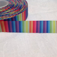 Rainbow Stripes 1" Ribbon