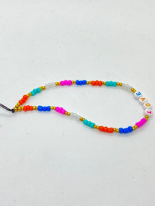 Phone Chain Beaded Love #19