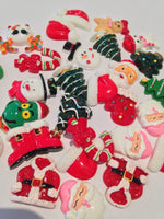 Christmas Resins Assorted Pack 5 Pairs
