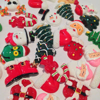 Christmas Resins Assorted Pack 5 Pairs