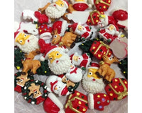 Christmas Resins Assorted Pack 5 Pairs
