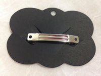 Hair Clip Display Card, Scalloped Edge 100 pack
