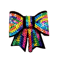 Sequin Bow 3"
