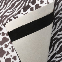 Animal Print & Chunky Faux Leather Full Sheet Pack of 6