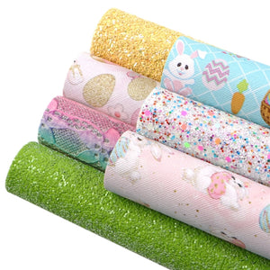 Easter Designs #3 Faux Leather Full Sheet Pack of 7