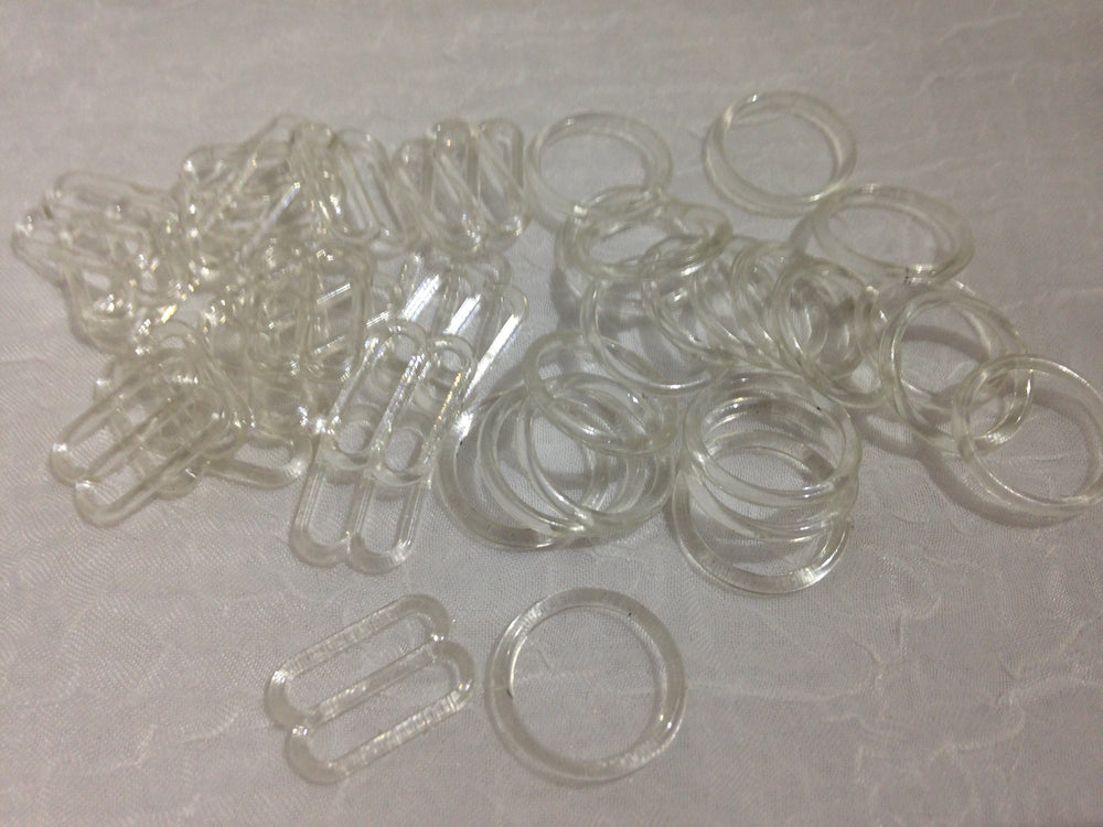 Headband Ring & Slides 16mm (50)