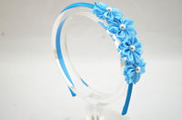 Satin Ribbon Flower with Pearl 3.8cm
