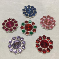 25mm Rhinestone & Acrylic Flatback Bling