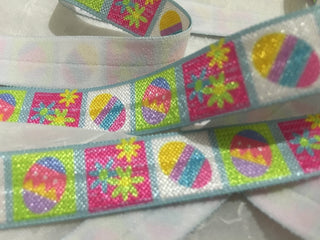 Easter Eggs on Squares 5/8