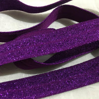 Glitter Purple 5/8" FOE (5 Yards)