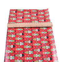 Christmas Nutcracker Faux Leather Sheet
