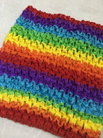 6" Crochet  Tube Top
