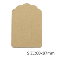 Bow Display Card, Scalloped Top (20)
