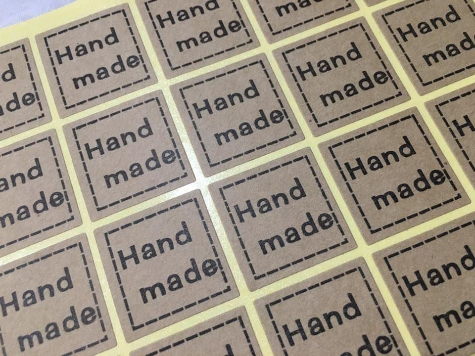 Sticker- Handmade Square (64)