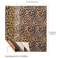 Animal All Print Faux Leather Full Sheet Pack of 6
