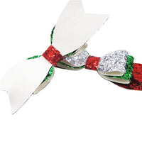 Glitter Trio Christmas Combo Bow
