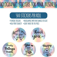 Mixed Holographic Stickers (500) #19