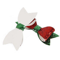 Glitter Duo Christmas Bow
