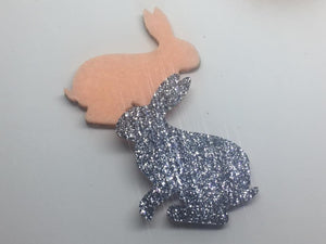 Glitter Felt Rabbit
