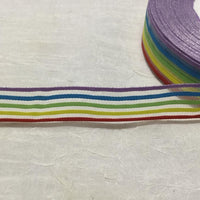 Rainbow Organzer 7/8" Ribbon