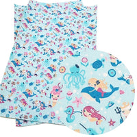 Under the Sea Faux Leather Sheet
