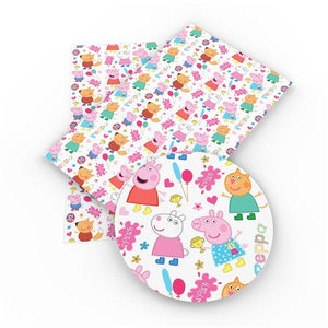 Peppa Pig & Friends Faux Leather Sheet