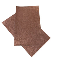Fine Glitter Faux Leather Sheet
