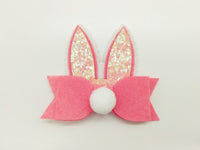 Felt Bow with Easter Rabbit Ears
