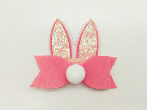 Felt Bow with Easter Rabbit Ears