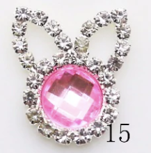 Rhinestone Bling Rabbit Embellishment