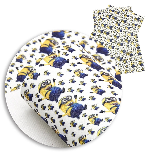 Minions Faux Leather Sheet