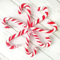 Polymer Clay Resin- Candy Canes
