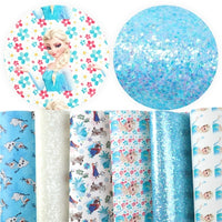 Frozen Pack Faux Leather Sheet Pack of 6
