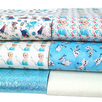 Frozen Pack Faux Leather Sheet Pack of 6