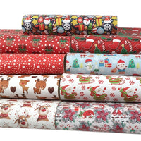 Christmas Designs #3 Faux Leather Full Sheet Pack of 9
