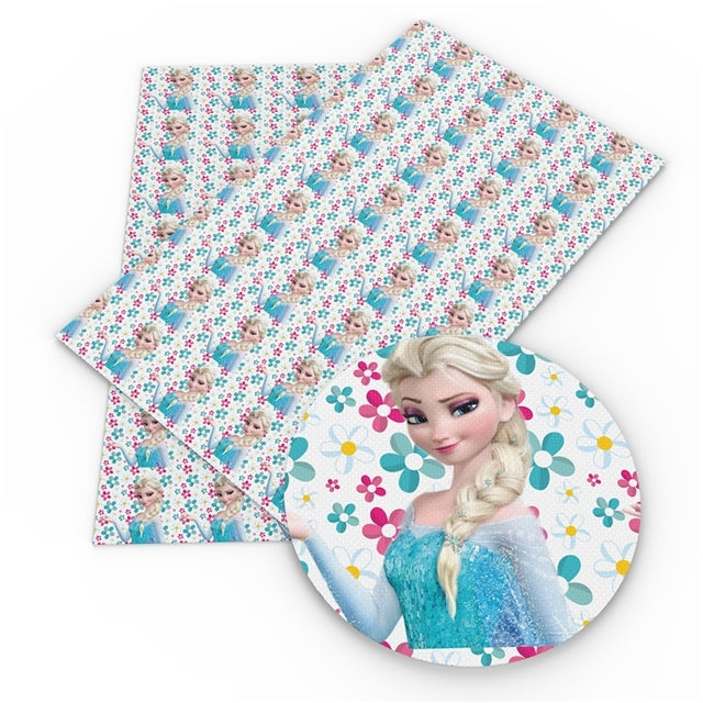 Frozen Elsa Faux Leather Sheet