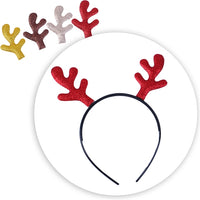 Reindeer Antler Glitter Embellishment Pairs
